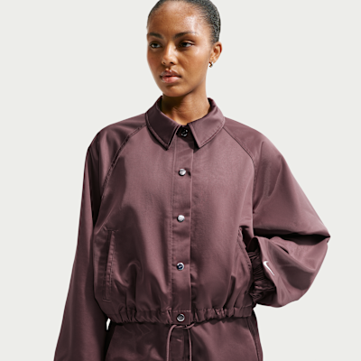 Nike Sportswear Women's Oversized Satin Coaches Jacket. Nike.com